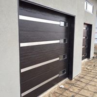 Door with Window Slits